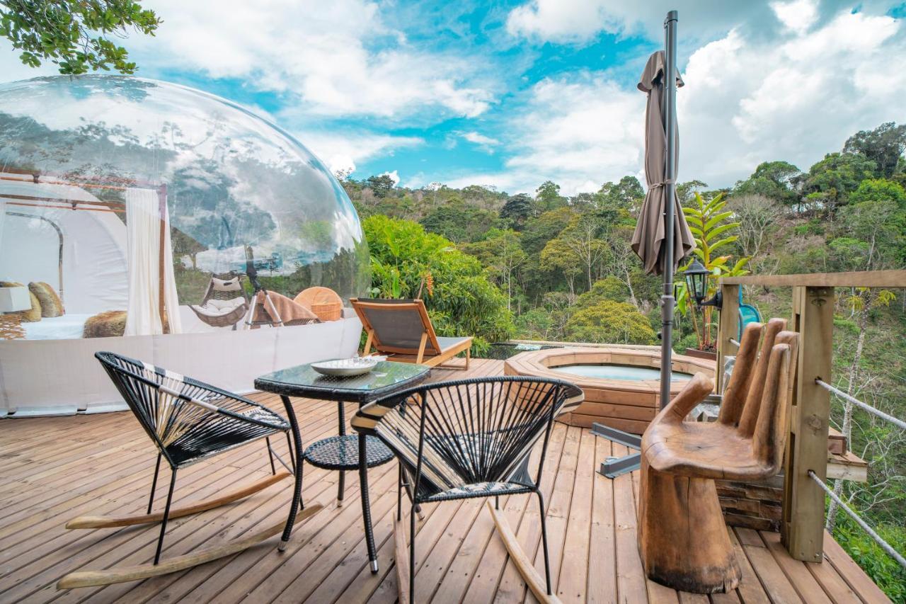 Bubblesky Glamping Guatape Guatapé Exterior foto