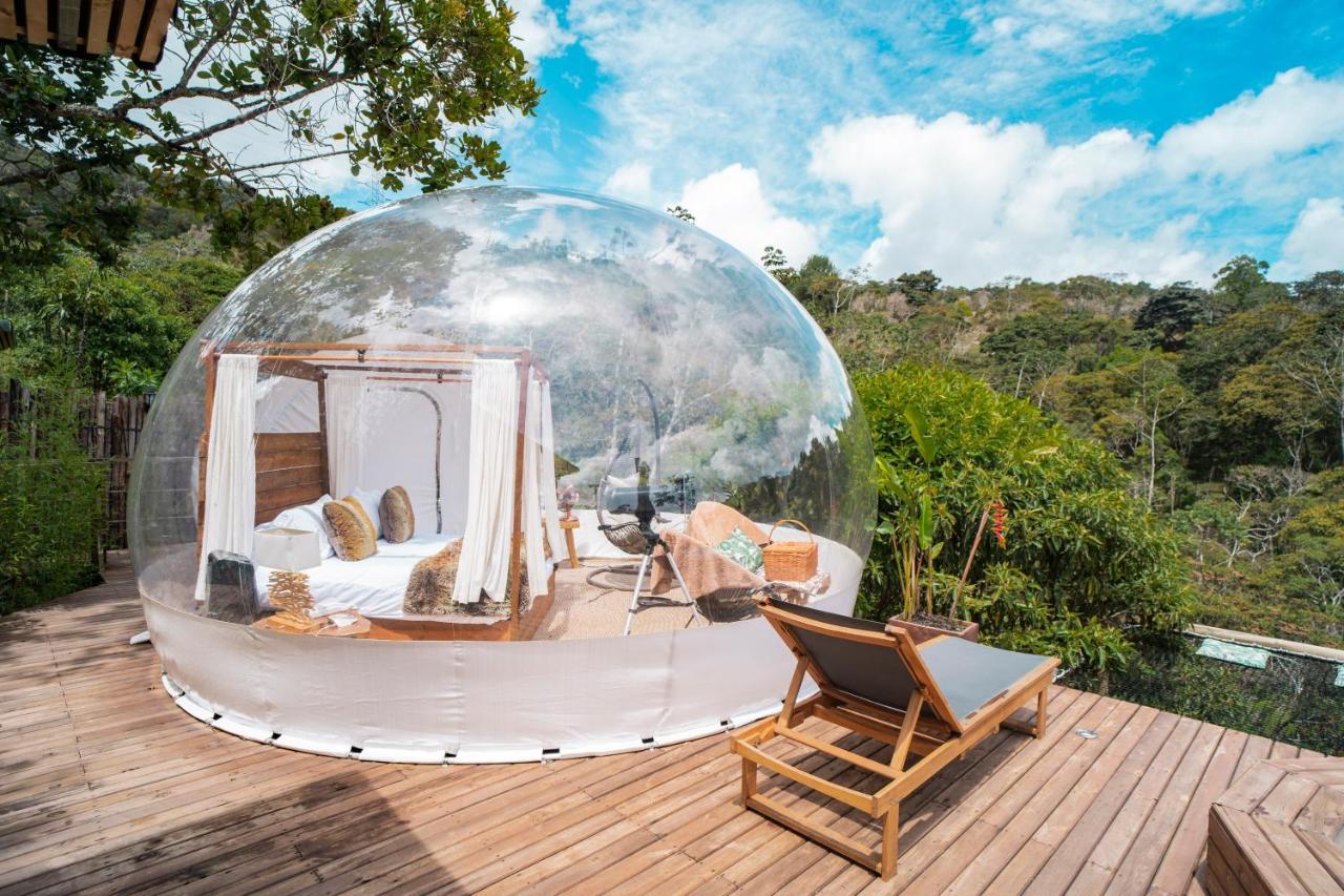 Bubblesky Glamping Guatape Guatapé Exterior foto