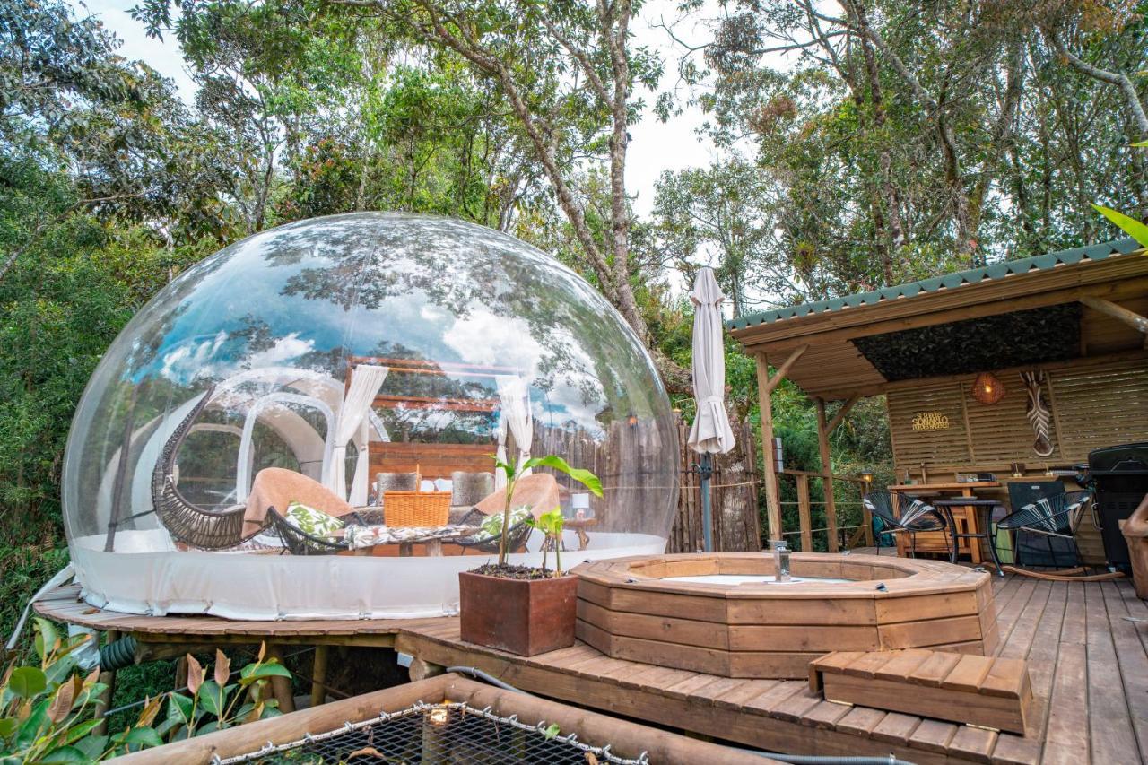 Bubblesky Glamping Guatape Guatapé Exterior foto