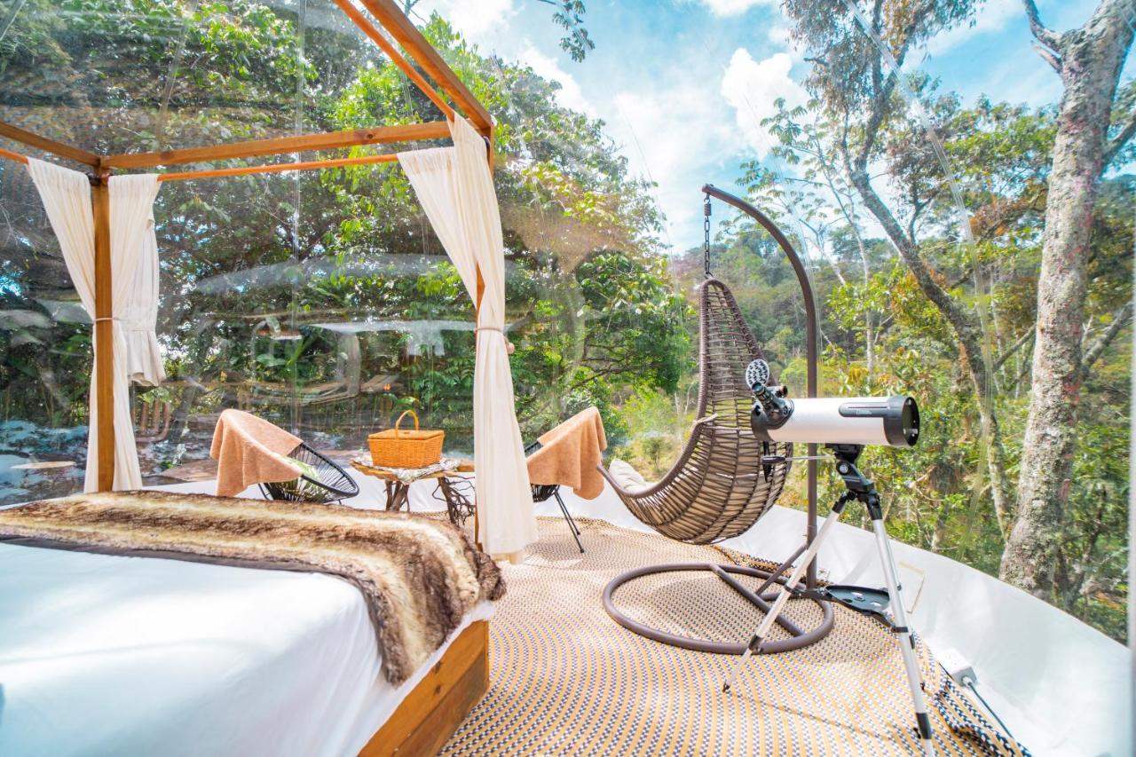 Bubblesky Glamping Guatape Guatapé Exterior foto